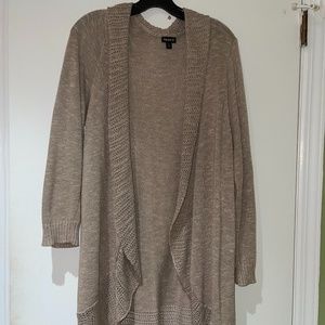 Torrid Beige Knit Cardigan, Size 2